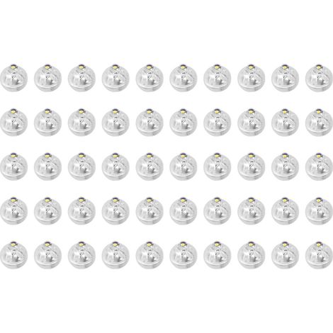 Lot de 50 guirlandes LED,ampoules rondes,piles,inclusion ballon,décoration Noël,mariage,fête (1/5)