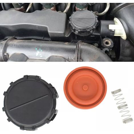 Kit de reparación de tapa de válvula PCV para Peugeot 206 307 308 Citroën Berlingo Ford Fiesta Focus C-max 1.6HDI/1.6D/1.6 TDCI, 0248L1 1479837