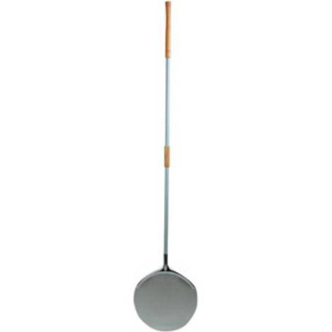 5 x PALA P/PIZZA ALLUMINIO D 40CM C/MANICO 164CM
