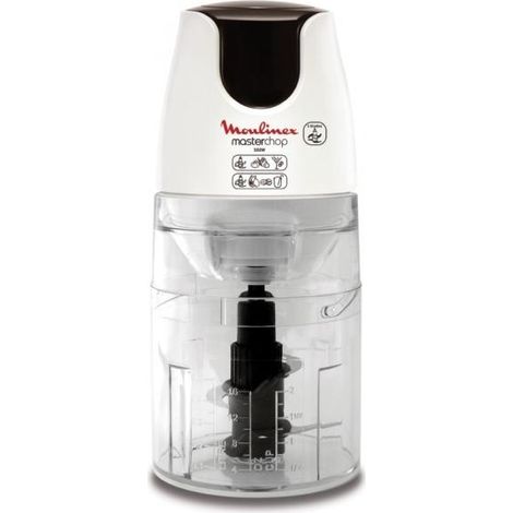 Moulinex DJ450B 0,5 l Tischplatten-Mixer 500 W Schwarz, Weiß