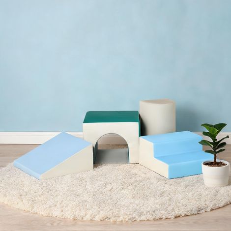 Set de 4 blocs de mousse pour tout-petits 150 x 50 x 39 cm (1/5)