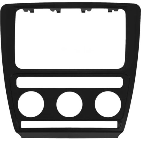 Radioblende passend für Skoda Octavia 2004-2010, 2-DIN-Autoradioblende, GPS-Ersatzblende, Autozubehör, Radioblende (1/4)