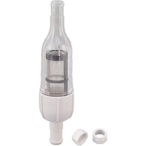 Ensemble de filtre en ligne 48 080 avec écrou de tuyau D15 pour nettoyeur de piscine - Pièces de rechange pour nettoyeur de piscine (1/5)