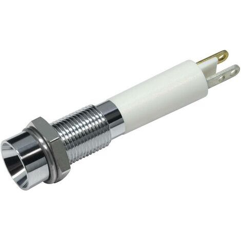 Voyant de signalisation LED CML 1903025W blanc 12 V/DC 6 mA 1 pc(s) V079641 (1/2)