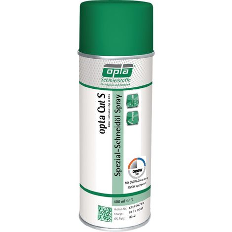 Spezialschneidöl Cut S DVGW 400 ml DVGW Spraydose OPTA (1/4)