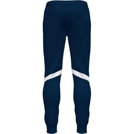 Jogging Homme - Polyester 100% - Taille Élastique Avec Cordon De Serrage - Bleu Marine Blanc - 3XL