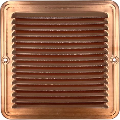 Griglia Aerazione Quadrata in Rame – 230 x 230 mm – 1 pezzo