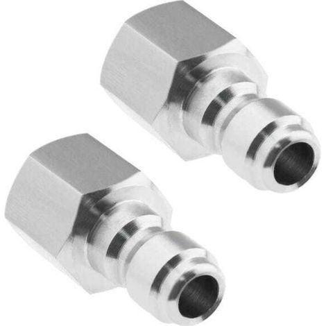 Adaptateur pour nettoyeur haute pression 42 × 16 × 15 mm, connecteur femelle NPT 1/4 pouce, raccord rapide (1/5)