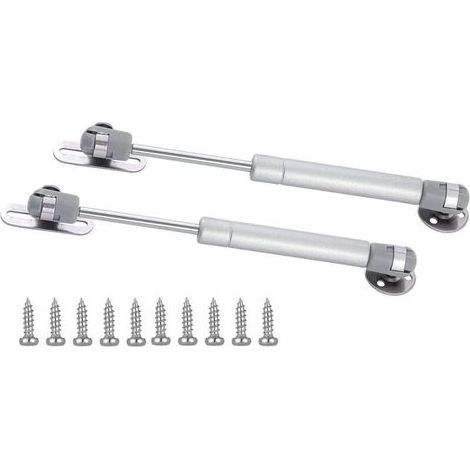 60N=6kg force 2PCS Gas Struts 60N Hydraulic Furniture Gas Spring Original Gas Shock Absorbers Kitchen Cabinet Door Pneumatic Arm for Lifting Kitchen Cabinet Furniture Door Shock Absorbers (1/5)