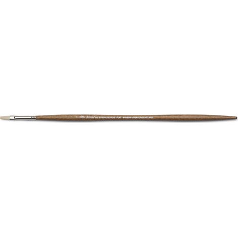Pinceau Synthetique Huile Plat Taille 1 (1/5)