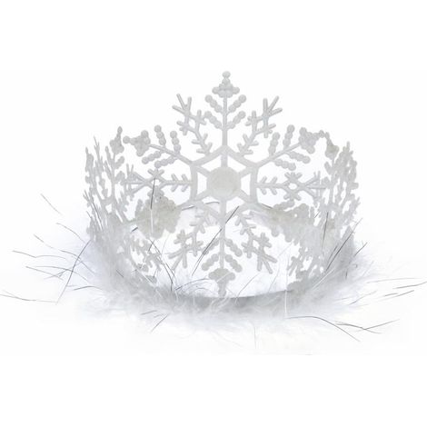 Schneeflocken-Tiara