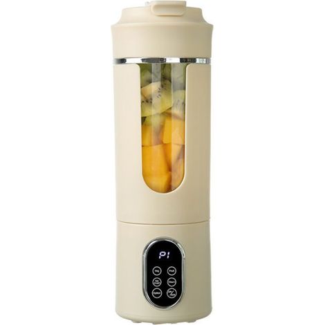 Extracteur de Jus Portable Rechargeable Petit Tasse à Jus Dortoir Maison Automatique Multifonction (1/5)