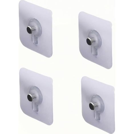 30 Self-Adhesive Wall Hooks – No Drilling, Strong Adhesive for Frames and Coats