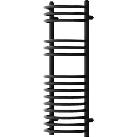 Mexen Eros radiatore da bagno 900 x 318 mm, 315 W, nero - W112-0900-318-00-70 (1/5)