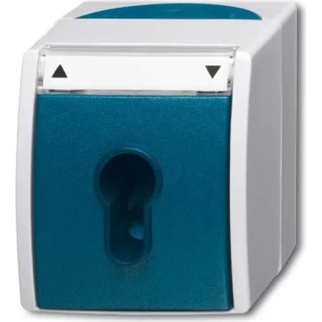 Busch-Jaeger 2712 SLW-53 Interruptor gris minimalista