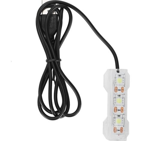 Lampe LED souple pour petit Aquarium, plante d'eau, bureau, Mini décoration pour Aquarium (1/5)