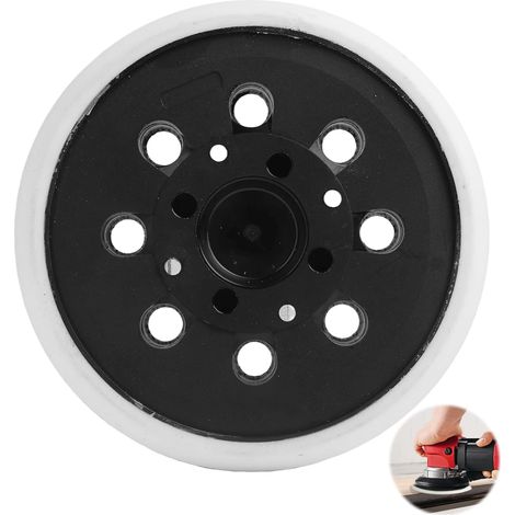 Plateau de Ponçage Universel Professionnel pour Ponceuse Excentrique - Ø 125 mm,émeri, Dureté Moyenne, Compatible avec PEX 300/400 AE, 4000 AE, Advanced - Haute Performance et Durabilité (1/5)