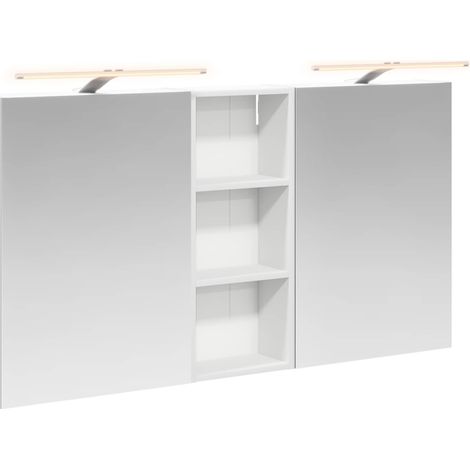 Maison Exclusive - Badezimmerschrank-Set 3 pcs 130 x 14,5 x 70 cm
