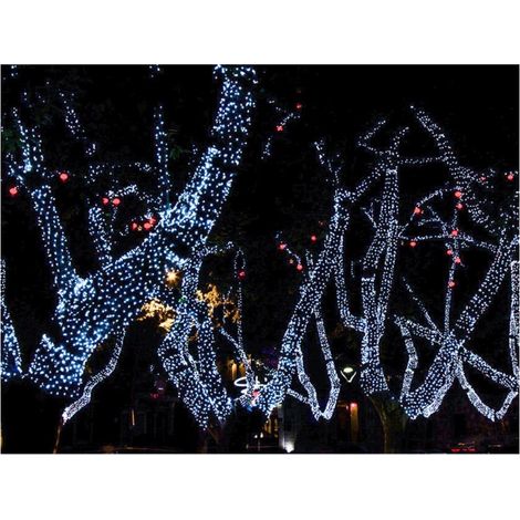 Jandei - Guirnalda solar led decorativa 6000K 200 leds 20m 1200mA Guirnaldas LED