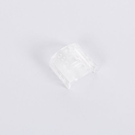 Tapa plana para Cable Rectificador COB Ancho 12mm Transparente