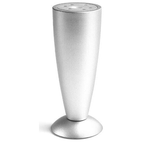 Piedino a cono con supporto finale a disco effetto alluminio 50x120mm - 761 Solid