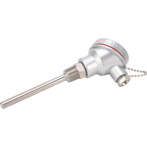 Sonde de température PT100, filetage PT1/2", tête de borne pour thermocouple à filetage 3W, 10 x 100 mm (1/5)