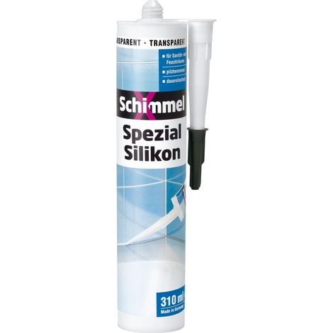 Spezial Silikon transparent 310 ml Silikon & Montageschaum