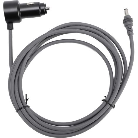 Cavo di alimentazione CC da 3 m per accendisigari, resistente all'acqua, installazione rapida, ricarica USB e Type-C, da 12V a 48V, per mini parabola satellitare (1/5)