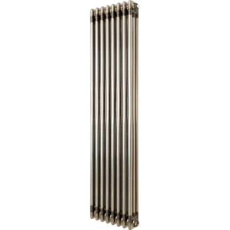 Radiatore 3 Colonne Verticale Metallo Grezzo 1500x380 mm