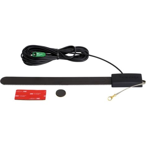 Antenne interieure pare brise DVB-T 5V Fakra F Cable TV 5m noir