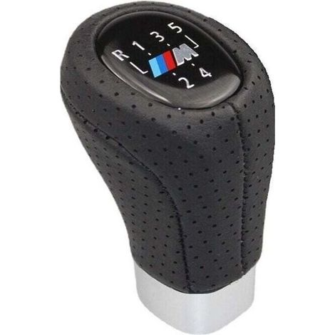 Pommeau de levier de vitesses à 5 rapports pour BMW E34 E36 E38 E39 E46 E53 E60 E61 E63 E64 E83 E90 E91 E92 E93 (1/5)