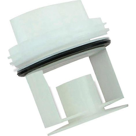 Filtre de bouchon de joint de sortie de vidange de pompe de Drainage pour Machine à laver à tambour Wm1095 Wm1065 Wd7205 blanc (1/5)