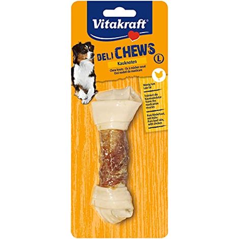 DELI CHEWS OSSO NODATO CON POLLO, L 1 PZ (1/4)