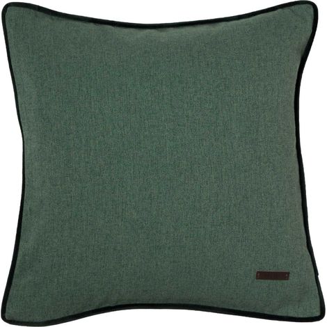 ESPRIT Fodera per cuscino decorativo HARP - 1 pezzo 40x40 cm, Verde scuro