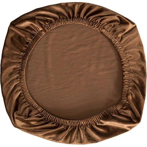 Housses de coussin universelles extensibles en velours doux pour salle à manger de mariage (1/5)