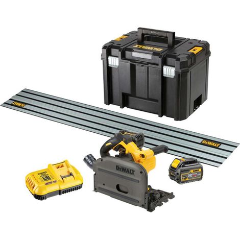 DeWALT - 54V AKU sierra sumergible 165 mm, 2x batería 6,0 Ah FLEXVOLT, cargador DCS520T2R (1/3)