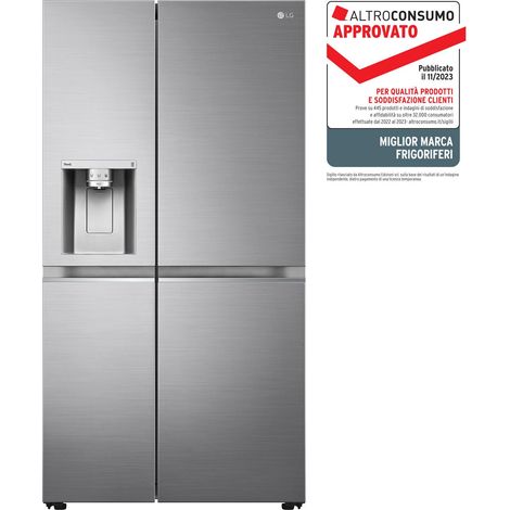 LG GSLV90PZAD frigo américain Autoportante 635 L D Acier inoxydable