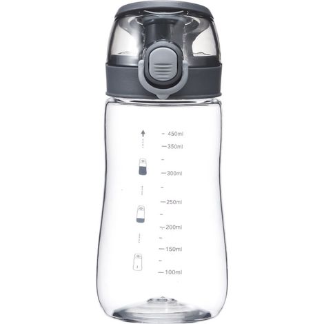 Gourde - 44 Cl - Pour Sport Et Voyage - En Plastique Transparent - Réutilisable (1/5)