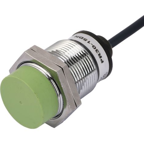 Détecteur de proximité inductif laiton plaqué nickel PR30-15DN NPN NO détection 15 mm 1 pièce (1/5)