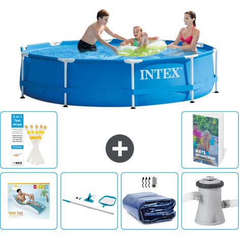 Frame Pool Rund - 305x76 cm - 7-teilig S134