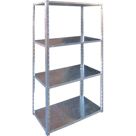 SCAFFALE IN KIT 4 PIANI BRIXO ZIP H.150