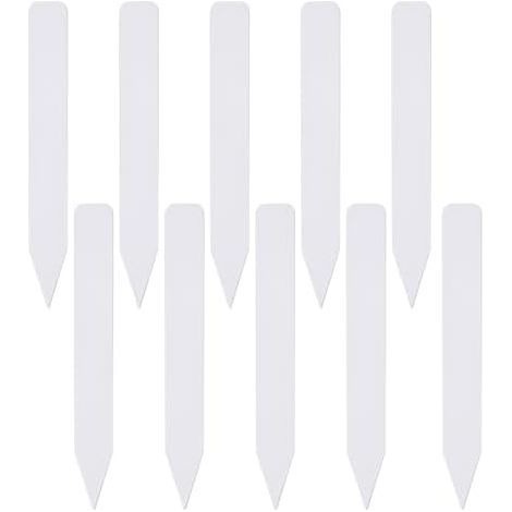 Pack of 10 waterproof paper garden identification labels for flowers and vegetables x 1.6 cm - (1/5)