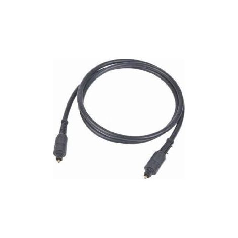 Gembird toslink cavo audio ottico 1 mts nero (1/2)