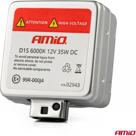 Ampoule xénon filament xénon D1S 35W 6000K AMiO BASIC AMIO-02943 (1/2)