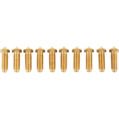 Kit de remplacement de 10 buses en laiton pour imprimante 3D Kobra 3 Combo S1 (0,2 mm).