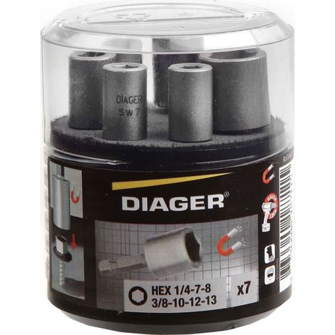 Kit di 7 bussole standard magnetiche - U602