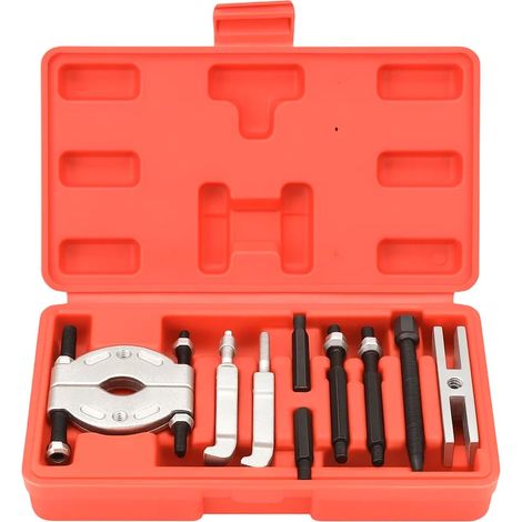 M.J COMFY-LIFE 9pcs Bearing Puller Set, Professional Separator Tools Kit, Durable For Gearbox & Engine Repairs, With Case, Versatile & Accurate, For Mechanics & DIY Enthusiasts (1/5)