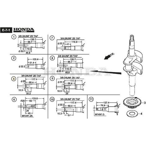 ORIGINAL STIGA KURBELWELLE – 118551803/0