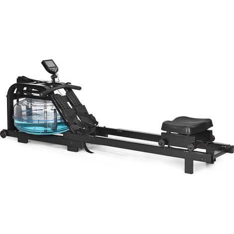 Rowing Machine Vogatore Idraulico Rematore ad Acqua Unisex con Display Resistenza (1/3)