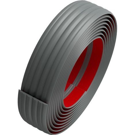 Bandes de moulage faciles à installer, protection des bords-Gris (1/3)